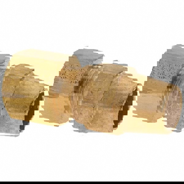 Compression Tube Connector: 3/8